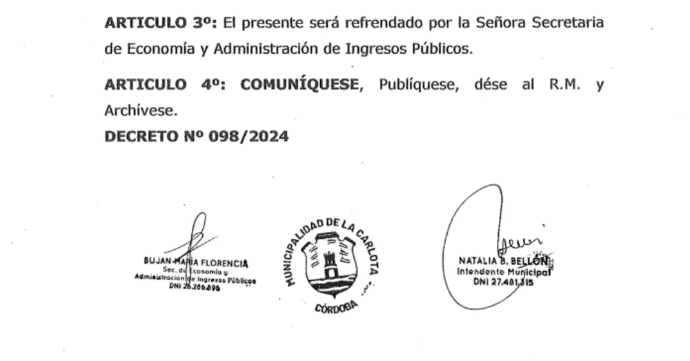 Decreto 098 3-